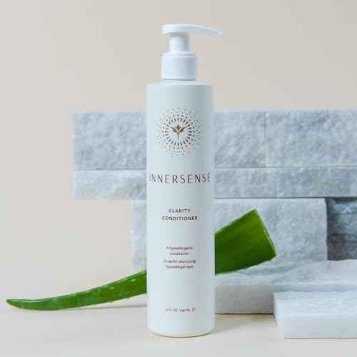 INNERSENSE Organic Beauty - Natural Clarity Hypoallergenic Conditioner | Non-Toxic, Cruelty-Free Haircare (10 fl oz | 295 ml)