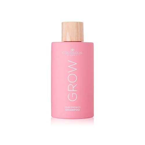 COCOSOLIS GROW Hair Growth Shampoo | Shampoo For Hair Growth & Anti-Aging Formula for Women | With Kerascalp & Vitamin E | Strengthens Follicles | Vegan Hair Care