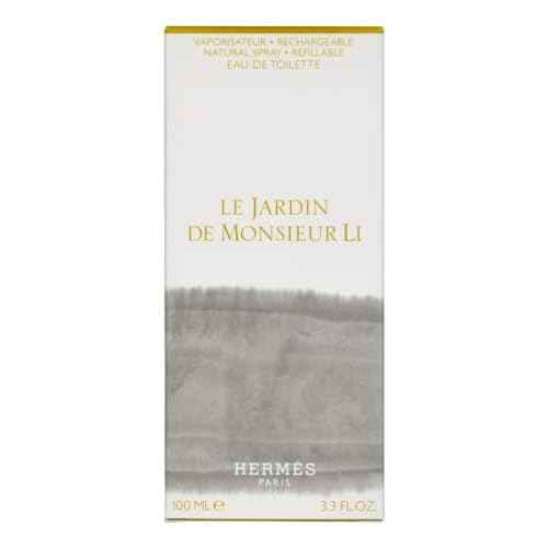 HERMES Le Jardin De Monsieur Li for Unisex Eau de Toilette, 3.4 Ounce, Multi-color