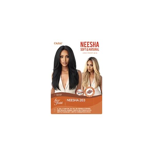 Outre Neesha Soft & Natural Synthetic Swiss Lace Front Wig NEESHA 203 (2)