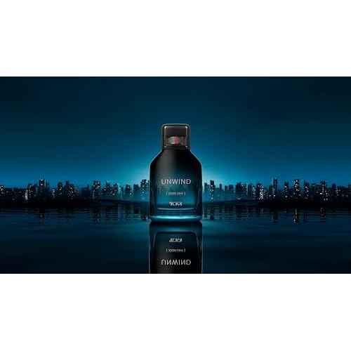 TUMI UNWIND [20:00 GMT] Gift Set - Warm Cologne & Body Wash for Men - 3.4 oz & 1.0 oz Eau de Parfum, 6.7 oz Body Wash