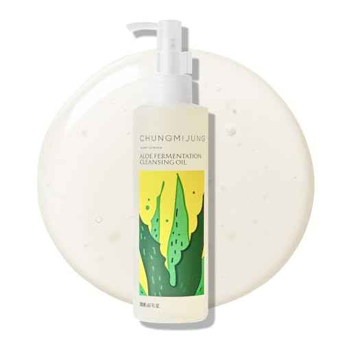 Aloe Fermentation Cleansing Oil, Hydrating and Gentle Cleanser, Makeup Blackhead Remover, Olea Europaea (Olive) Fruit Oil, All Skin Types, Korean Skin Care 6.7 fl.oz. / 200ml
