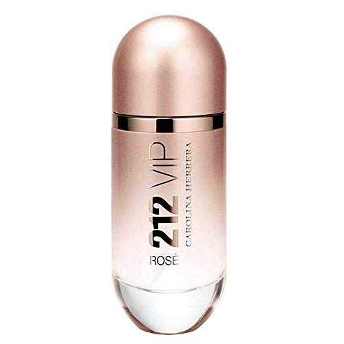 Carolina Herrera 212 Vip Rose Fragrance For Women - Notes Of Bubbly Ros? - Seductive Peach Blossom - Fresh, Elegant And Dynamic - Day And Night Wear - Sensual And Feminine Scent - Edp Spray - 1 Oz