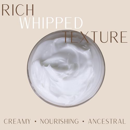 100% Grass-Fed Whipped Tallow Balm for Skin Care ? Face + Body ? Natural Moisturizer Lotion, 4 oz (Vanilla Moon)