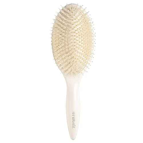 The Hair Edit Cream Finish & Shine Boar Bristle Hair Brush