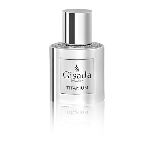Gisada Switzerland - Titanium | Eau de Parfum for Men | 1.7 fl oz (50ml) | Spicy, Amber, Warm, and Woody Notes | Long-Lasting Scent | Perfume & Cologne