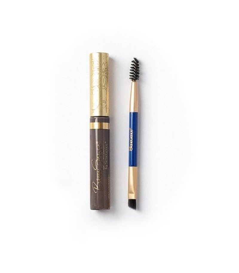 BrowSense Long-Lasting Brow Building Cream - Waterproof Deep Brown, 0.2 Oz | Define, Shape & Volumize Brows