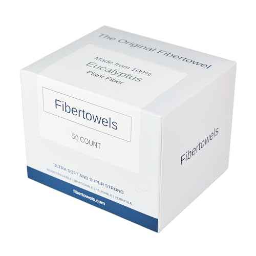XL Disposable Face Towels 10¡± x 12¡± Eucalyptus Fiber Face Towelettes, Ultra Soft Facial Tissue Wipes for Women, Skin Friendly Dry Wipes Makeup Remover 50 Count (Pack of 1)