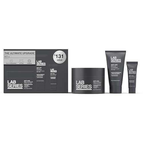 Lab Series Men's Max LS Anti-Age Cream - Anti Aging Face Lotion Moisturizer - Skin Care for Men - Visibly Reduces Fine Lines & Wrinkles