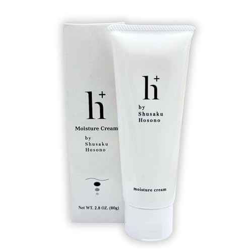 NKG h+ Moisture Cream - Japanese Skin Care - Face Moisturizer for Sensitive Skin, Collagen, Niacinamide, Hyaluronate - Lightweight Hydration (80g)