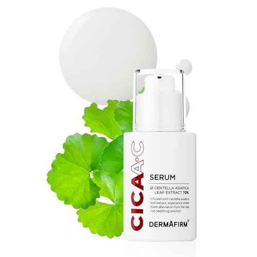 DERMAFIRM CICA AC Serum for Acne-Prone Skin ? Korean Facial Serum with Exosome, Centella Asiatica, Niacinamide, Salicylic Acid & Vitamin B3 ? Hydrating & Calming, 1.01 fl oz