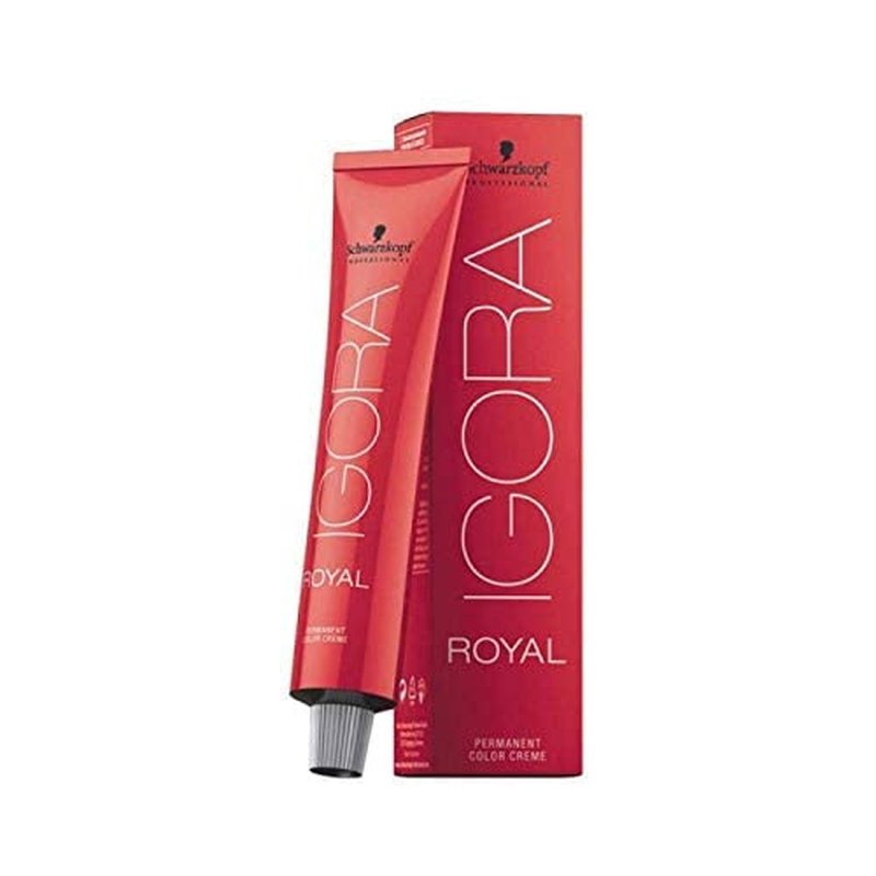 Schwarzkopf Professional Igora Royal Hair Color - Light Blonde Copper 8-77 | 60g Permanent Formula