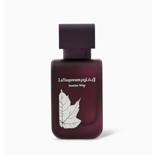 RASASI La Yuqawam Jasmine Wisp - Eau de Parfum 75ML (2.5 OZ) - Premium Arabian Perfume For Women, A Delightful Women Perfume Long-Lasting Fragrance For All Day Freshness, A Beautiful Gift For Women