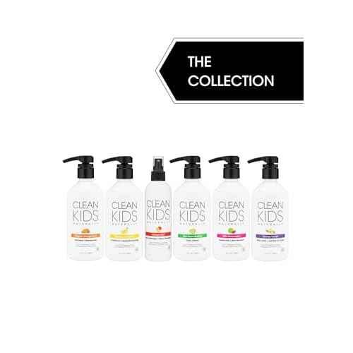 Clean Kids Naturally Mango Mist Spray Detangler, EWG Verified (2 Bottles)