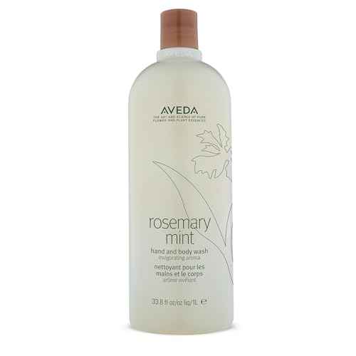 Aveda Rosemary Mint Hand & Body Wash | Liquid Hand Soap and Body Wash | with Invigorating Aroma of Certified Organic Peppermint & Rosemary