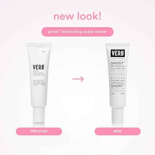 VERB Ghost Exfoliating Scalp Nectar, 2 fl oz - Lightweight Serum - Removes Product Buildup - Vegan, No Parabens or Harmful Sulfates