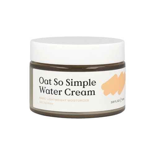 KraveBeauty Oat So Simple Water Cream ? Korean-Inspired Daily Moisturizer, Hydrating & Soothing, Oat & Squalane, Vegan & Cruelty-Free, 2.7 fl oz