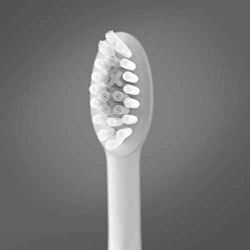 ORDO Sonic+ Electric Toothbrush for Adults, Advanced Tech, 4 Brushing Modes, Fast Rechargeable, Sonic Toothbrushes Over 4 Weeks Battery Life, Silicone Polishing Element, USB Charger, White Silver