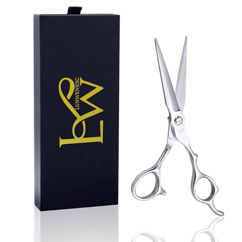 Professional Hair Scissors 6¡±,Undergoes Rigorous 118-Step Process,Hair Cutting Scissors Professional For Women & Men,440C Steel,1 Pack