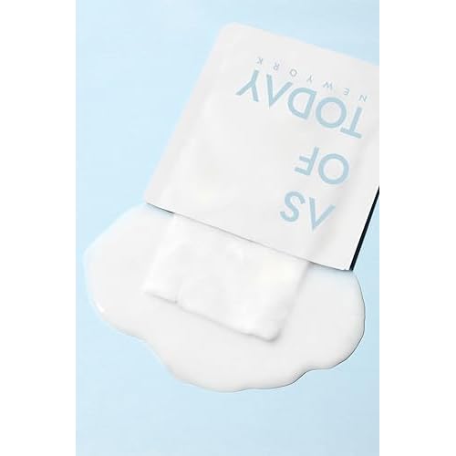 AS OF TODAY R-Peptide Sheet Mask 5 Pack | Hydrating Anti-Aging Face Mask with Peptides & Botanical Extracts | Wrinkle Care, Firming & Soothing | Korean Skincare Clean Beauty | Collagen Sheet Mask