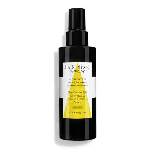Hair Rituel by Sisley Paris The Cream 230 - Heat-Activated, No-Rinse Formula - Detangles & Protects from Heat-Styling Tools Up to 450 Degrees - Smoothing, Styling Leave-In Conditioner - 150 mL