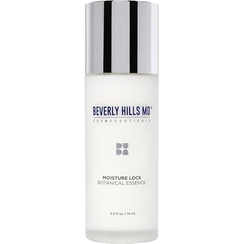 Beverly Hills MD Moisture Lock Botanical Essence- Moisture & Collagen Supporting Serum for Skin Barrier - Visibly Combat Transepidermal Water Loss TEWL & Sagging Skin w/Tsubaki Oil, Hemp Seed Oil