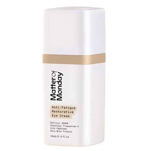 Anti-Fatigue Eye Cream - Professional Strength Peptide Eye Cream for Dark Circles, Puffiness & Fine Lines - Restorative Under Eye Cream with Collagen Support, 0.5 oz