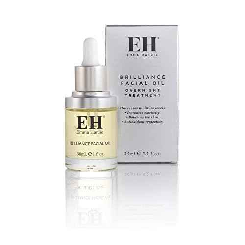 Emma Hardie 30ml Brilliance Facial Oil with Botanical Extract Blend, Use to Hydrate & Revitalise Skin, Promote Glow & Youthful Look & Reduce Wrinkles, Suitable for Sensitive Skin, Vegan & Cruelty Free