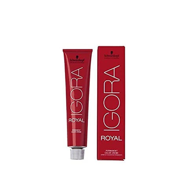 Schwarzkopf Professional Igora Royal Hair Color - Light Blonde Copper 8-77 | 60g Permanent Formula