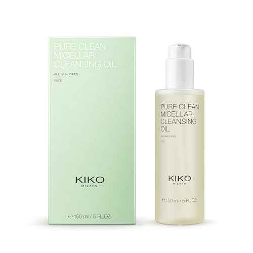 KIKO Milano Pure Clean Micellar Cleansing Oil | Micellar Oil Cleanser And Make-Up Remover