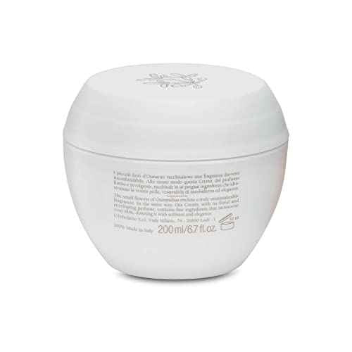 L¡¯Erbolario Osmanthus Perfumed Body Cream - Moisturizing Cream for Dry Skin - Osmanthus, Cocoa Butter, Vitamin E - Anti-Aging Skin Care - 6.7 oz