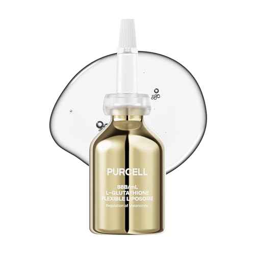 5% L-Glutathione (88B/mL) Flexible Liposome Face Serum - High Concentration with Vitamin B3, Vitamin E, Tranexamic Acid for Hydrating & Brightening (1.01 fl oz / 30ml)
