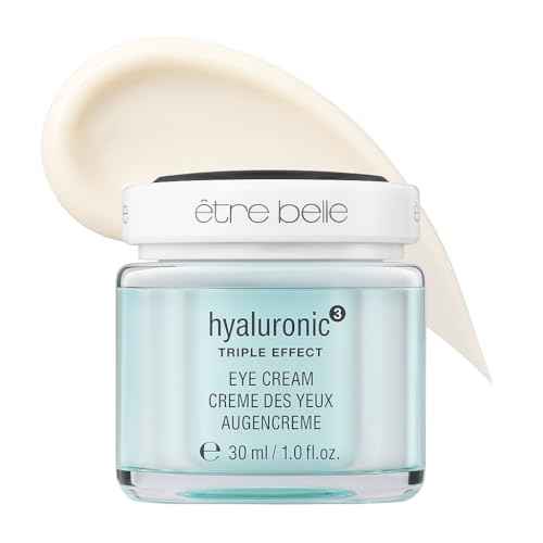 ?b ?tre belle Under Eye Cream with Hyaluronic Acid 3D, Skin Care for Women, Lightweight Hydrating Under Eye Cream, Eyeseryl & Grape Seed Oil, for All Skin Types, 30 mL