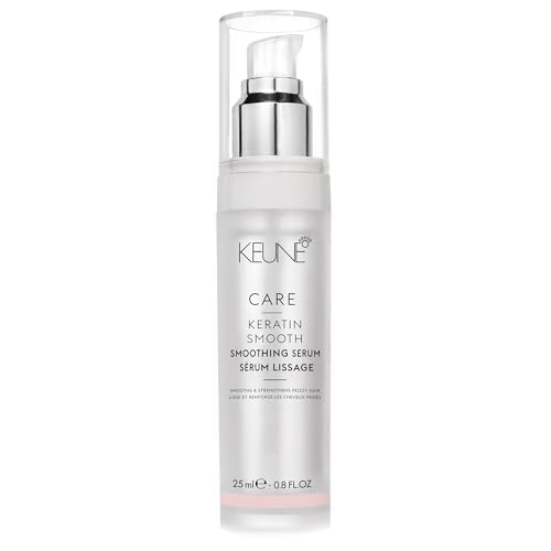 Keune Care Keratin Smooth Serum, Nourishing & Frizz-Control Treatment for Smoother Hair, 0.8 Fl Oz