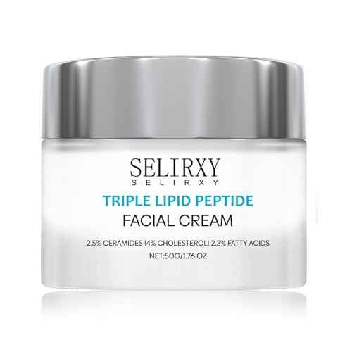 Nodfens Triple Lipid Peptide Cream for Anti-Aging, Restores & Repairs Mature Skin for Radiant, Smooth Complexion - Advanced Strength Recovery Face Moisturizer Cream