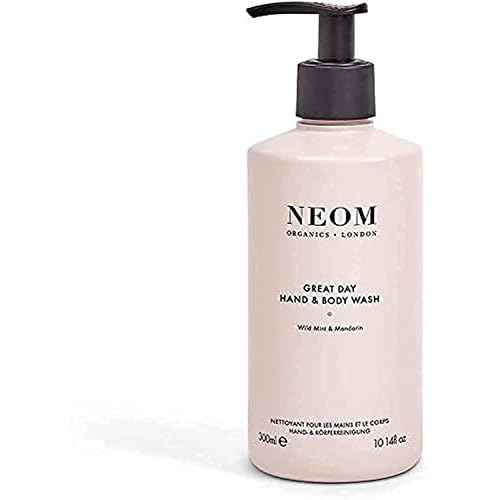 Neom ? Great Day Hand & Body Wash, 300ml | Wild Mint & Mandarin | Gently Cleanse & Soften¡¦