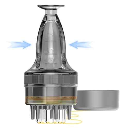 Minoxidil Applicator, Quick Efficient Apply No Messy Hair Serum Applicator Small Minoxidil Applicator Tool, Hair Applicator Bottle Minoxidil Brush Scalp Applicator Comb Dedicated to Minoxidil
