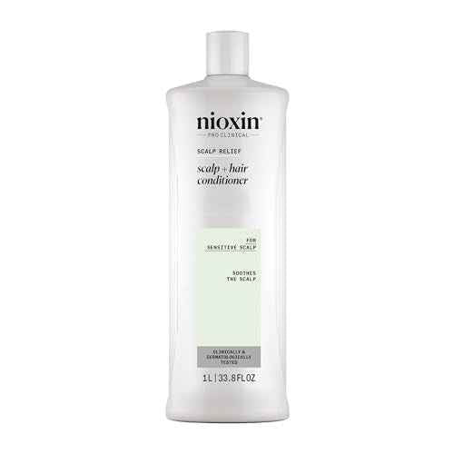 Nioxin Scalp Relief Hair Conditioner | Soothes, Hydrates, & Thickens Hair | For Sensitive, Dry, and Itchy Scalp | Made with Aloe Vera & Vitamin E