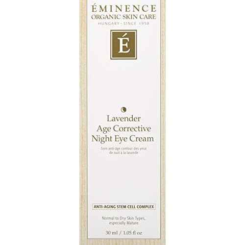 Eminence Lavender Age Corrective Night Eye Cream, 1.05 Ounce