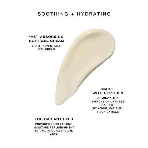 Biba De Sousa, The Eye Gel Cream- Anti-Aging Formula for Wrinkles and Puffiness - Hydrating, Firming & Rejuvenating Eye Treatment (0.5 oz)