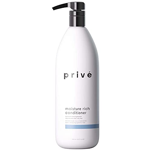 Priv? Moisture Rich Conditioner nourishes dry hair/smoothes frizz/contains organic shea butter