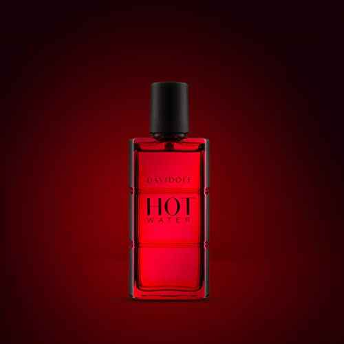 DAVIDOFF Hot Water Eau de Toilette ? Ambery Men's Cologne ? With Notes of Basil, Paprika & Benzoin ? Luxury Perfumes for Men ? Long Lasting Fragrance