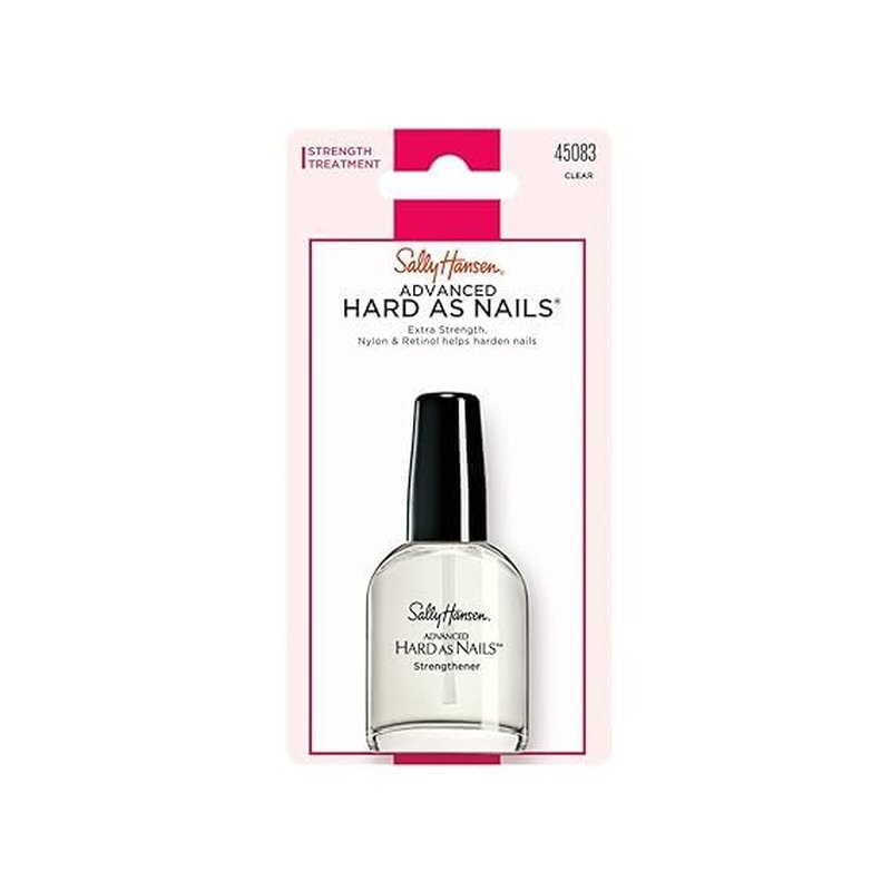 Sally Hansen Hard As Nails® Top Coat - Nail Strengthener & Protectant for Long-Lasting Manicure