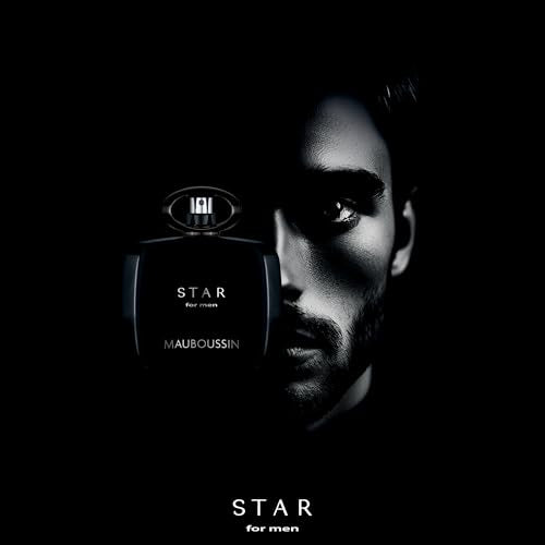 Mauboussin - Star For Men 90ml (3 Fl Oz) - Eau de Parfum for Men - Woody & Amber Scents