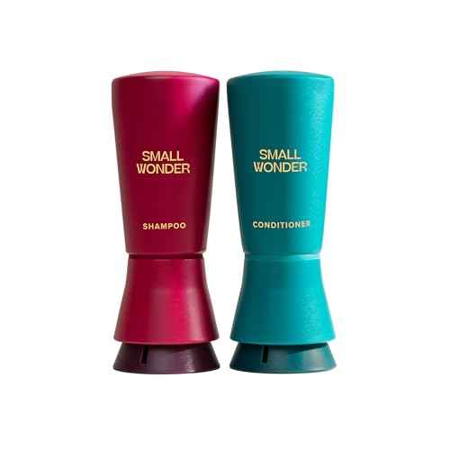 SMALL WONDER¢ç Signature Shampoo and Conditioner Set (50-80 Washes) ? Sulfate Free, Paraben-Free, Color-Safe, Powder to Creamy Lather Formula (Signature Shampoo & Conditioner Set)
