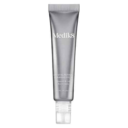 Medik8 Crystal Retinal Ceramide Eye 10 - Gentle Vitamin A Eye Cream - Reduces Appearance of Wrinkles - Perfect for Sensitive Skin - 0.5 ml