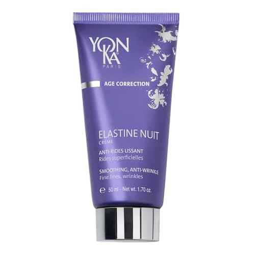 Yon-Ka Elastine Nuit Anti-Wrinkle Night Cream | Anti Aging Facial Moisturizer and Eye Cream | Soften Fine Lines and Wrinkles with Vitamin C and Elastin Peptides | Paraben-Free | 1.70 oz