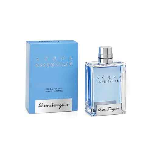 FERRAGAMO Acqua Essenziale Eau de Toilette Pour Homme, Cologne Spray for Men