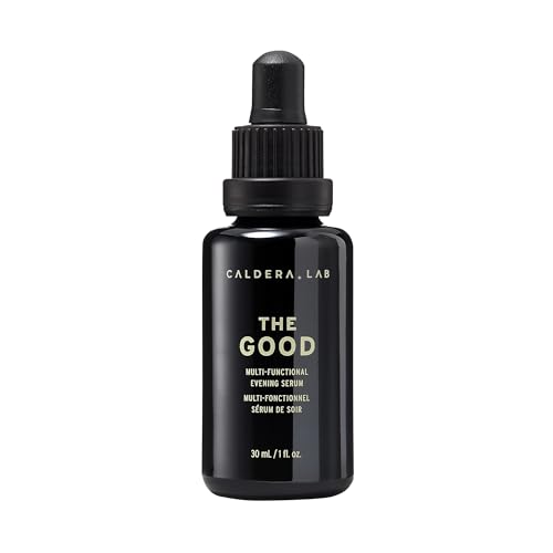 Caldera + Lab The Good | Men's Organic Moisturizing Face Serum for Dry, Sensitive, & Normal Skin ? Vegan, Natural & Antioxidant Packed Skincare Facial Oil