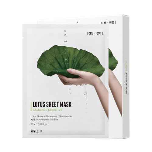 ROVECTIN Sheet Mask (Calming, 5 Count (Pack of 1))
